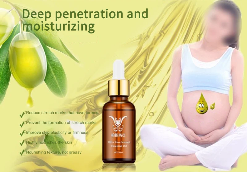 

Stretch Marks Remover Essential Oils Pure Nature Remover Obesity pregnancy Postpartum Anti-wrinkle Repair Cream Skin Care TSLM2