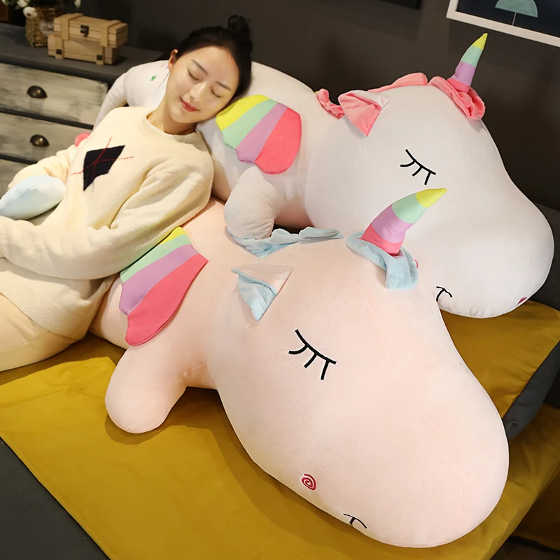 Новые пикантные высококачественные большие игрушки в виде единорога мягкие