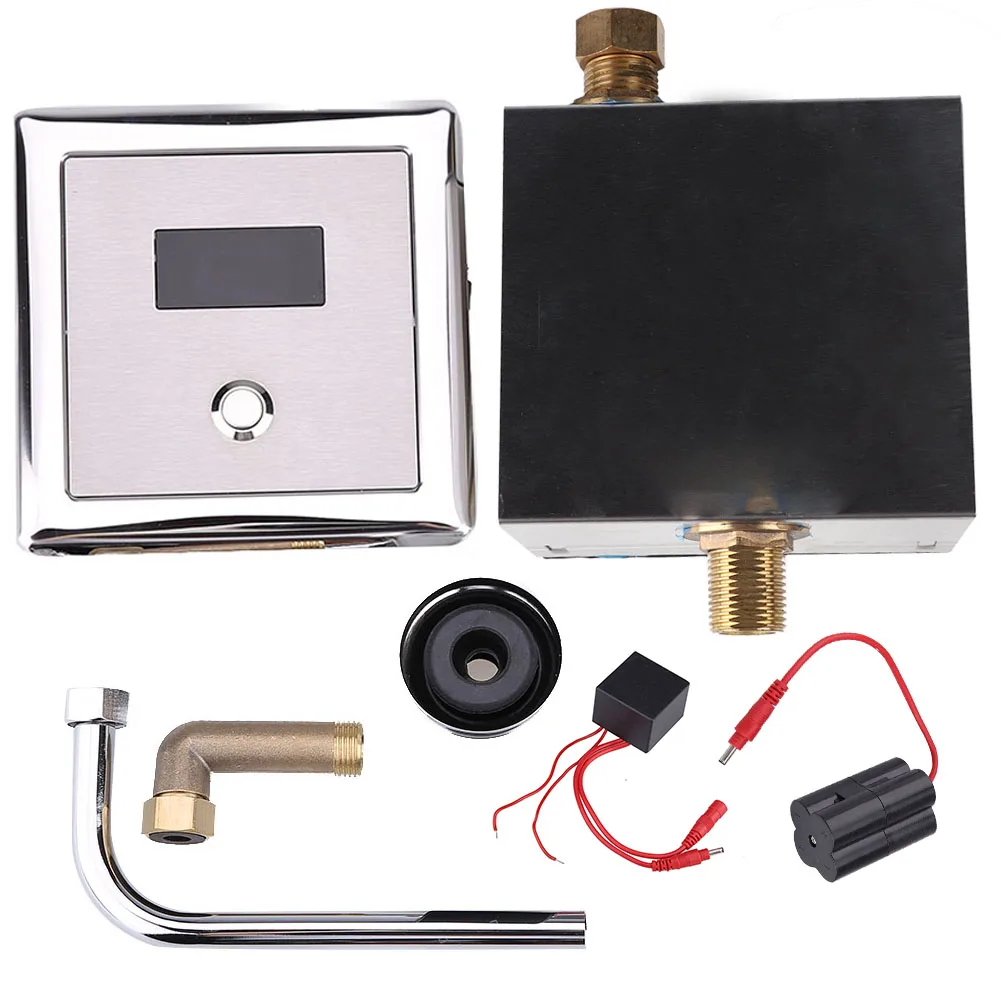 Автоматический встроенный мужской смеситель для унитаза с инфракрасным