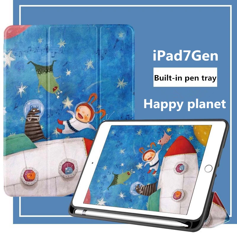 Чехол для нового iPad 10 2 2019 7 поколения Funda магнитный складной откидной