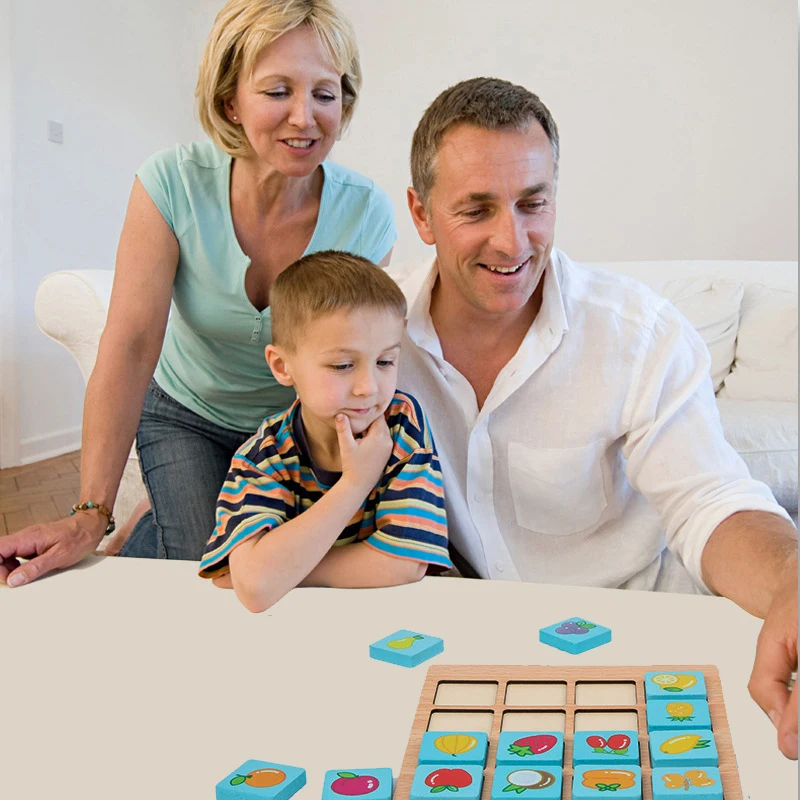 

Children Puzzle Board Game New Arrivel Montessori Toy Kids Instant Photographic Memory Game