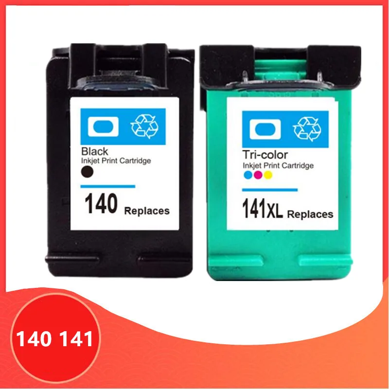 Картридж с чернилами для hp 140 сменный картридж HP 141 принтера C4583 C4283 C4483 C5283 D5363 Deskjet