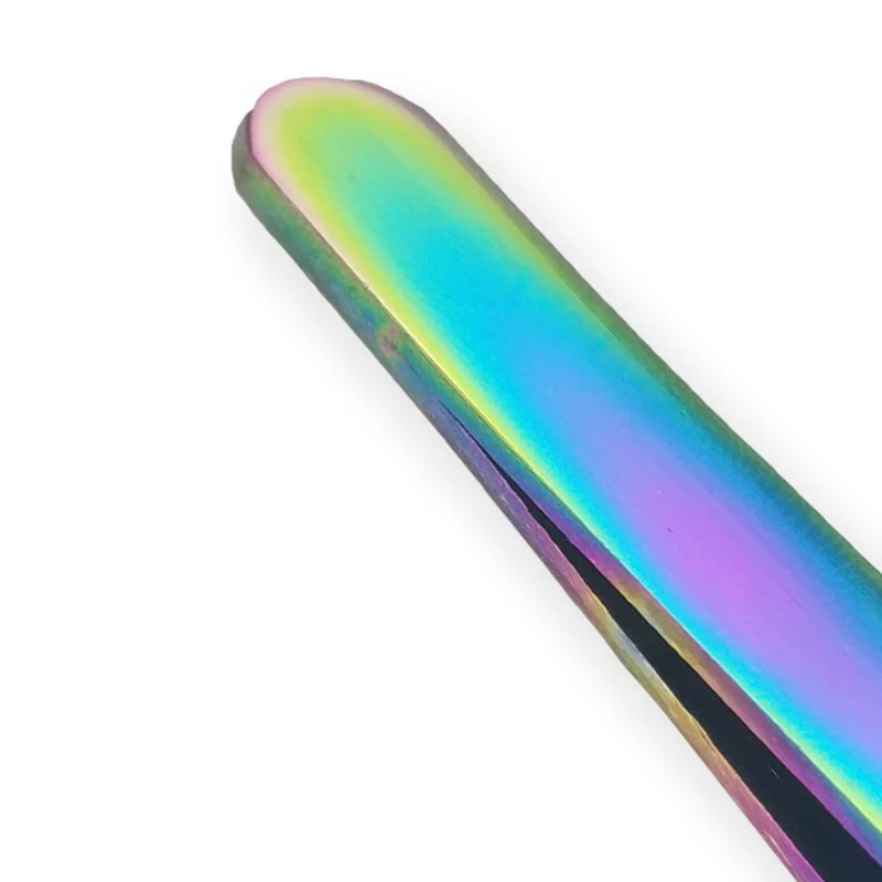 Профессиональный Наклонный угловой триммер для бровей пинцеты накладных ресниц