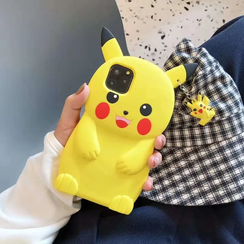 Мягкий силиконовый чехол с 3D рисунком для iPhone 6 6S 7 8 Plus X Xs Max XR 11 Pro Микки смайликом и