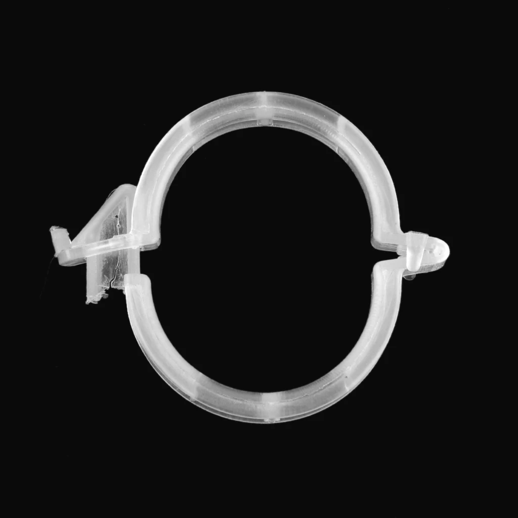 

100 Pieces Plant Fix Clips Garden Support Clip Orchid Grower Flower Fruit Vine Support Yard