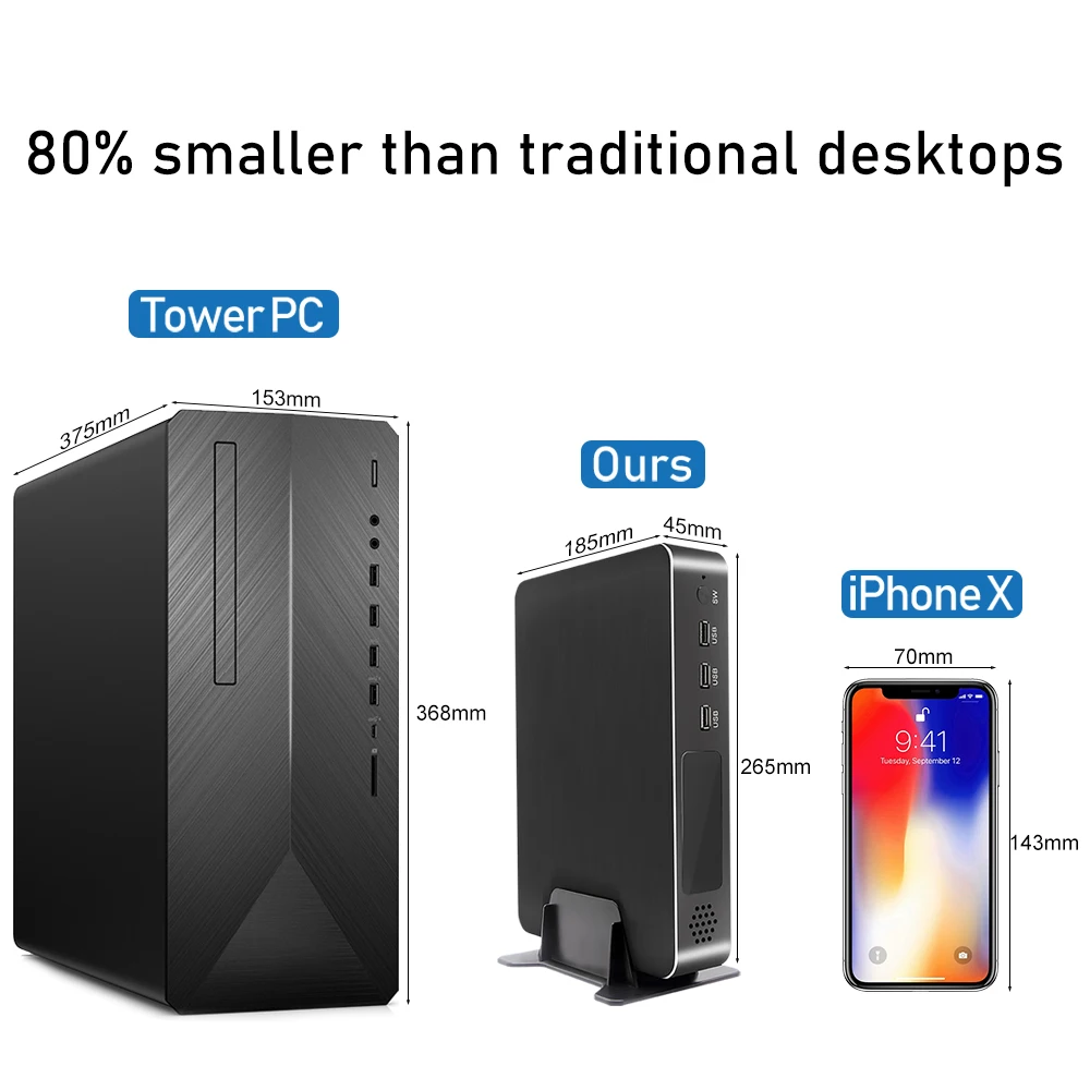 Игровой мини-ПК Topton i9 i7 Nvidia GTX 1650 1050Ti Intel 9900 Windows 10 Pro настольный компьютер 2 * DDR4 NVMe