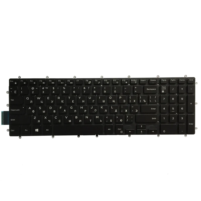 Новая русская клавиатура для ноутбука Dell Vostro 15-5000 5568 V5568 Inspiron 7778 7786 7779 7577 7773 RU с