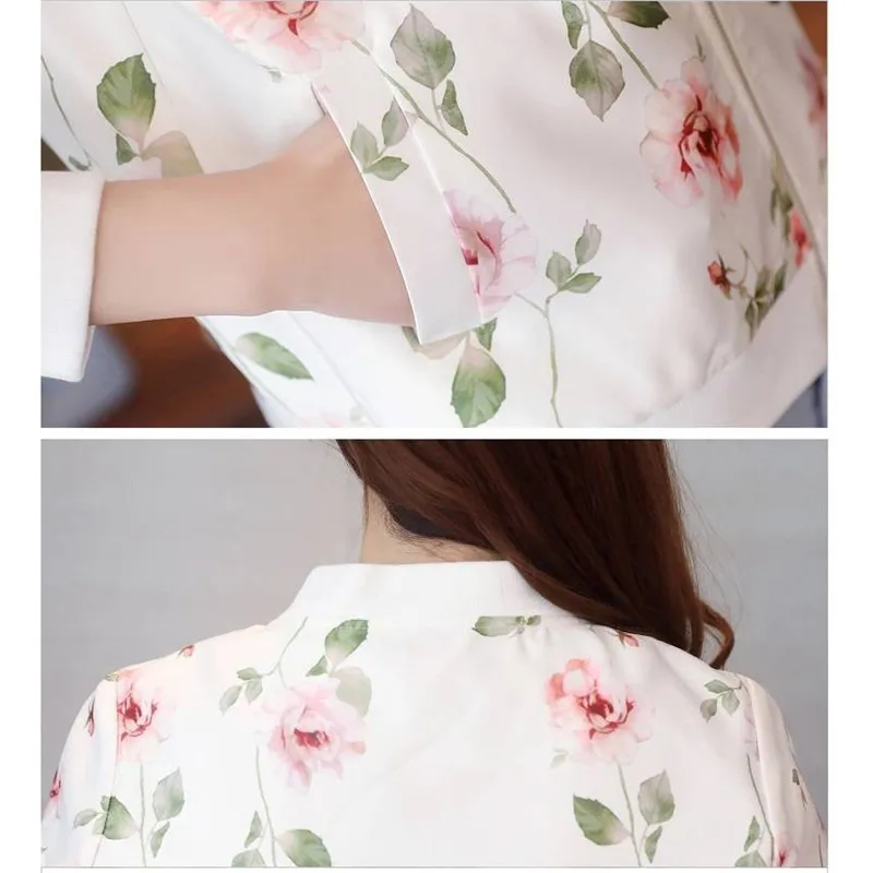 

New 2021 Fashion Summer Women Bomber Print Jacket Long Sleeve Basic Jacket Coats Women Thin Slim Short Female Jackets Plue Size