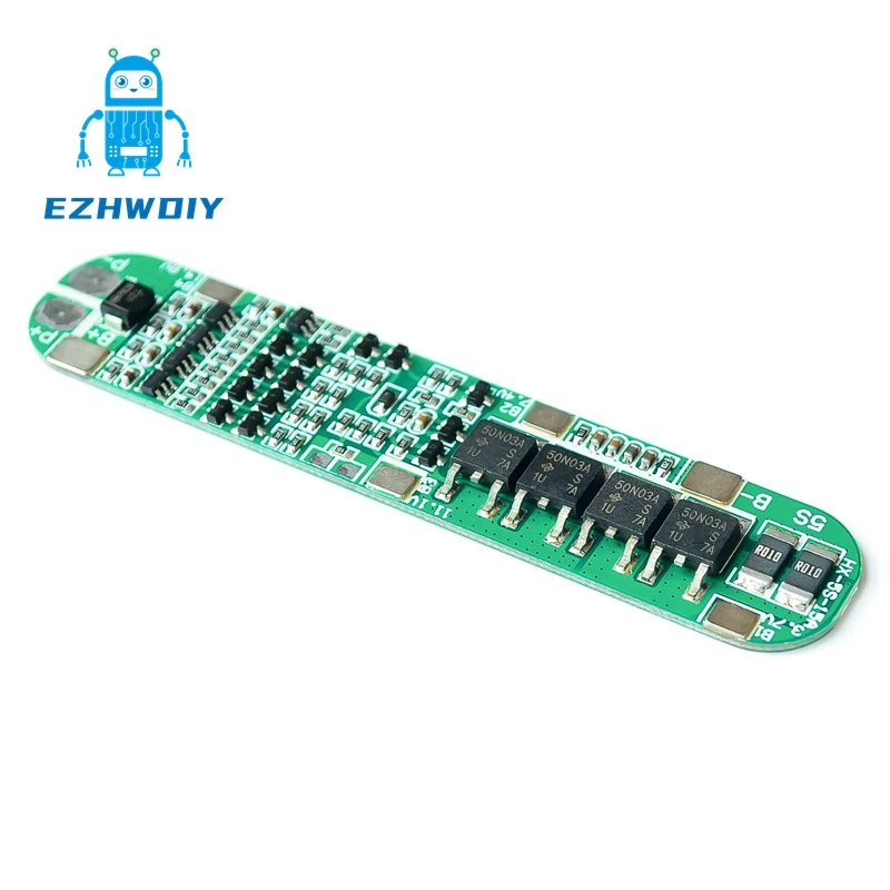 5 струн электроинструментов 18650 в 21 солнечное освещение специальная плата защиты