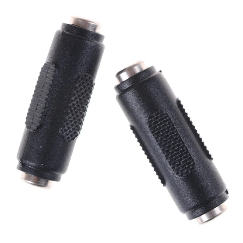 

1 Pcs 2.1mm X 5.5mm Female To Female DC Power Socket Audio Adapter Connector