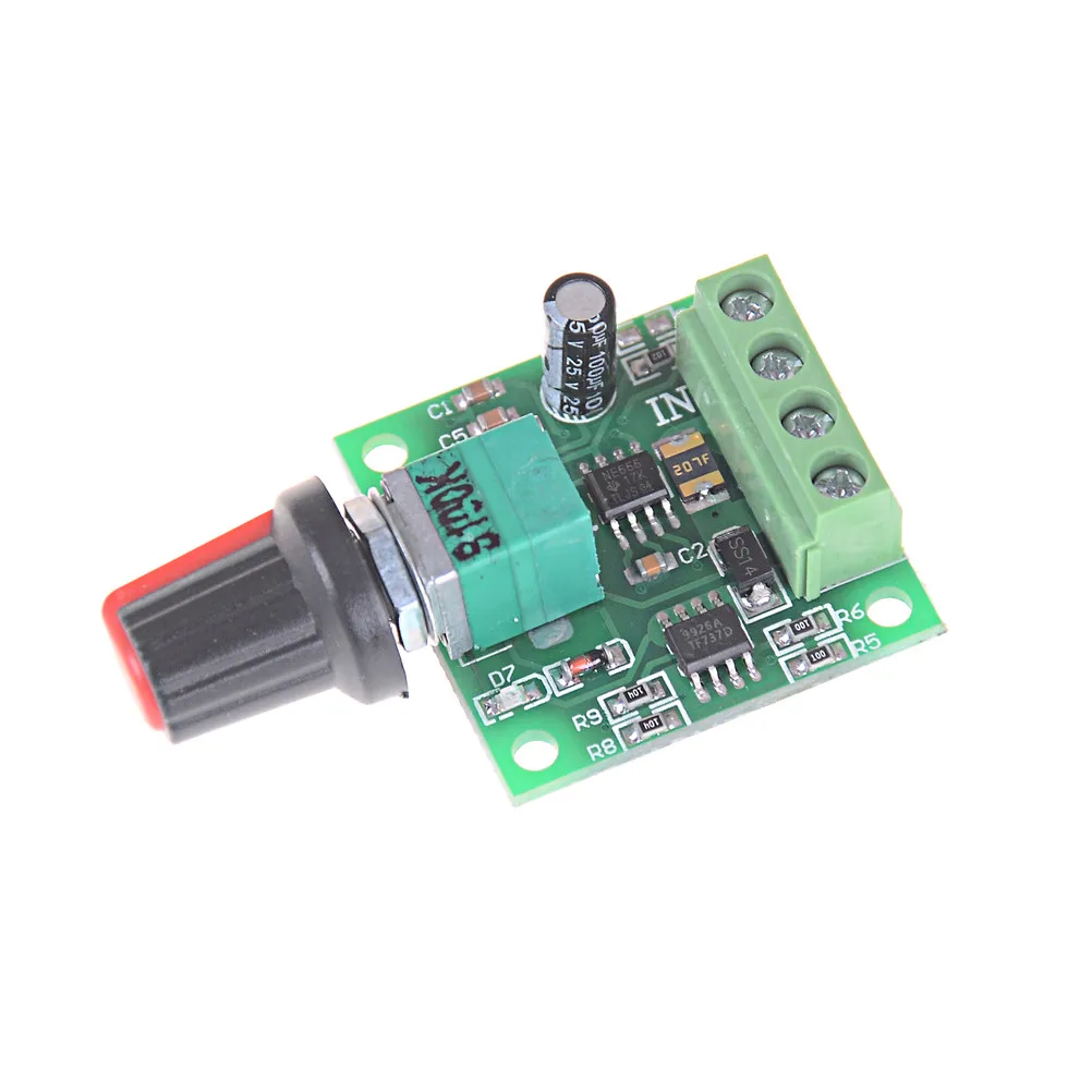 30 Вт 2A DC 1 8 V 15V PWM двигатель Скорость Управление Регулятор низкого Напряжение