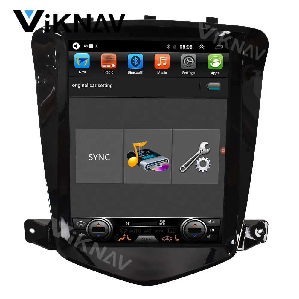 Android Авторадио GPS Навигация стерео Мультимедийный Плеер для Chevrolet CRUZE 2009 2015 DVD