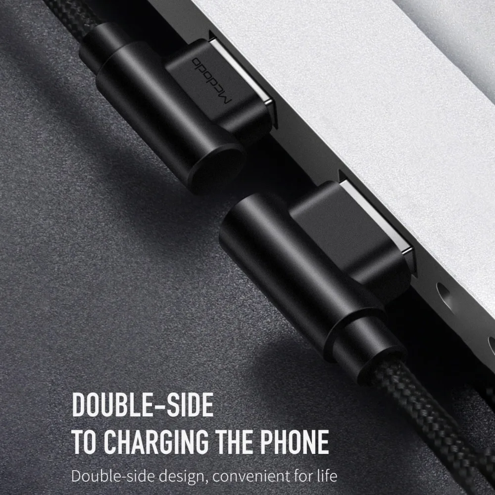 USB кабель Mcdodo для iPhone светодиодный шнур быстрой зарядки и передачи данных XS MAX X XR 8