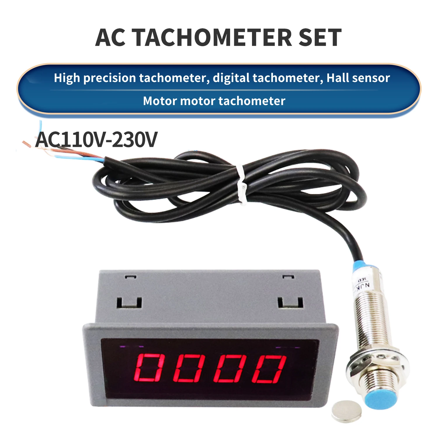 12 В 24 в 1 комплект измерительный прибор 4 светодиодный синие/зеленые/красные