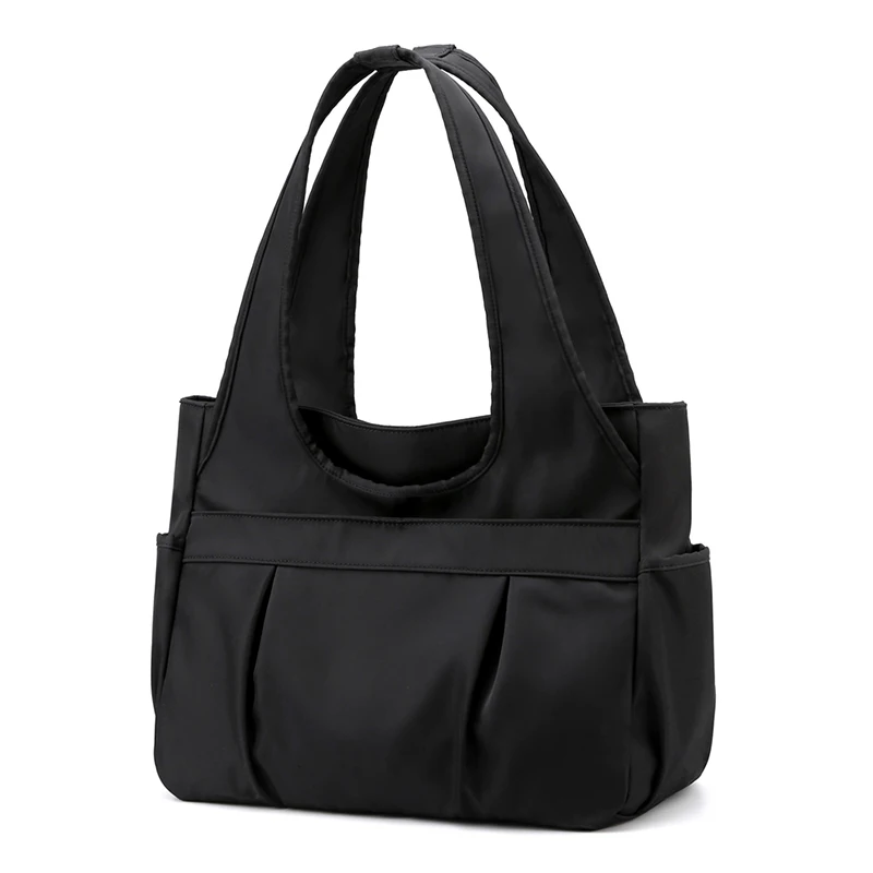

2021 Summer Casual Large Capacity Shopping Top Handle Handbag Fashion Nylon Women Tote Bags Sweet Girls Messenger Bag Sac A Main
