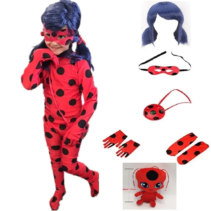 

Natal fantasia senhora meninas trajes páscoa cosplay macacão crianças trajes elastano bug para crianças ternos peruca saco