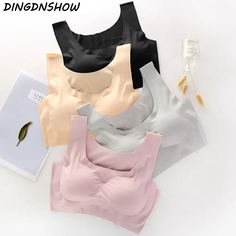 

Бюстгальтеры Женские, хлопковые, бесшовные, пуш-ап