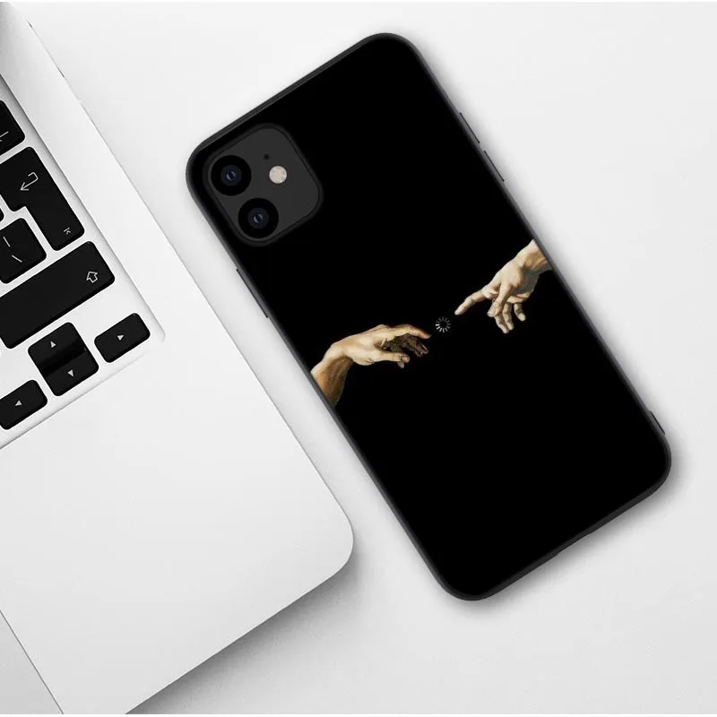 TPU Чехол для телефона iPhone 11 Pro Max Mona Lisa забавные имитирующие художественные картины Рождение Венеры мягкий чехол для iPhone XR XS MAX - Цвет: TPU