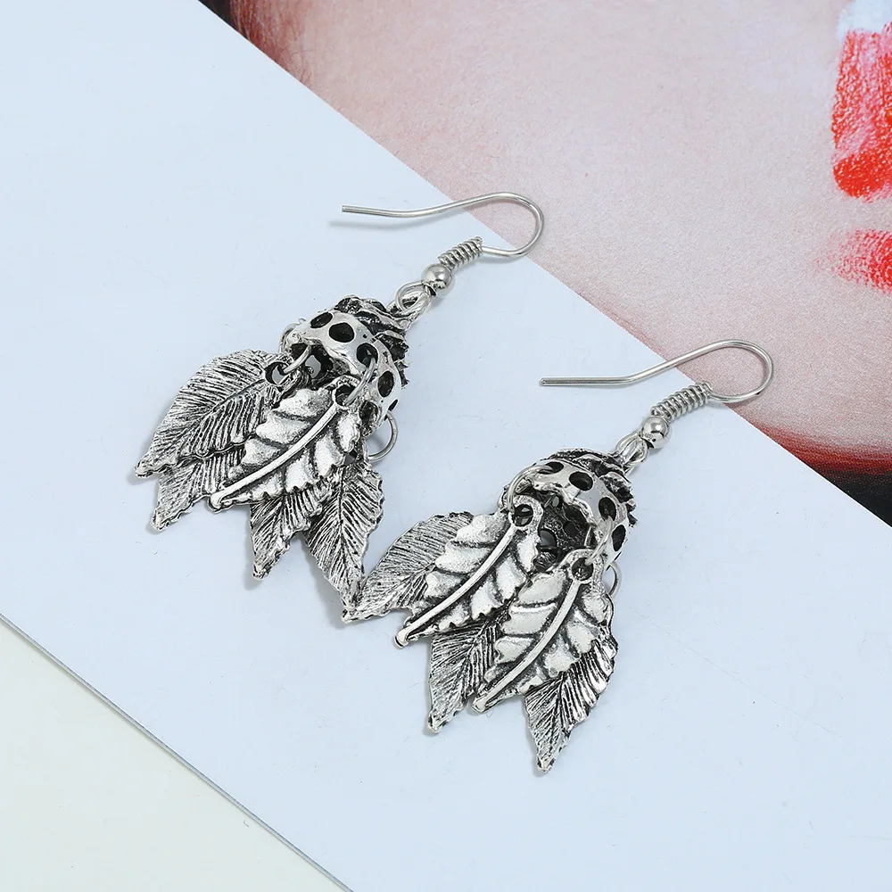 Классические Стильные женские сережки одноцветные посеребренные европейские