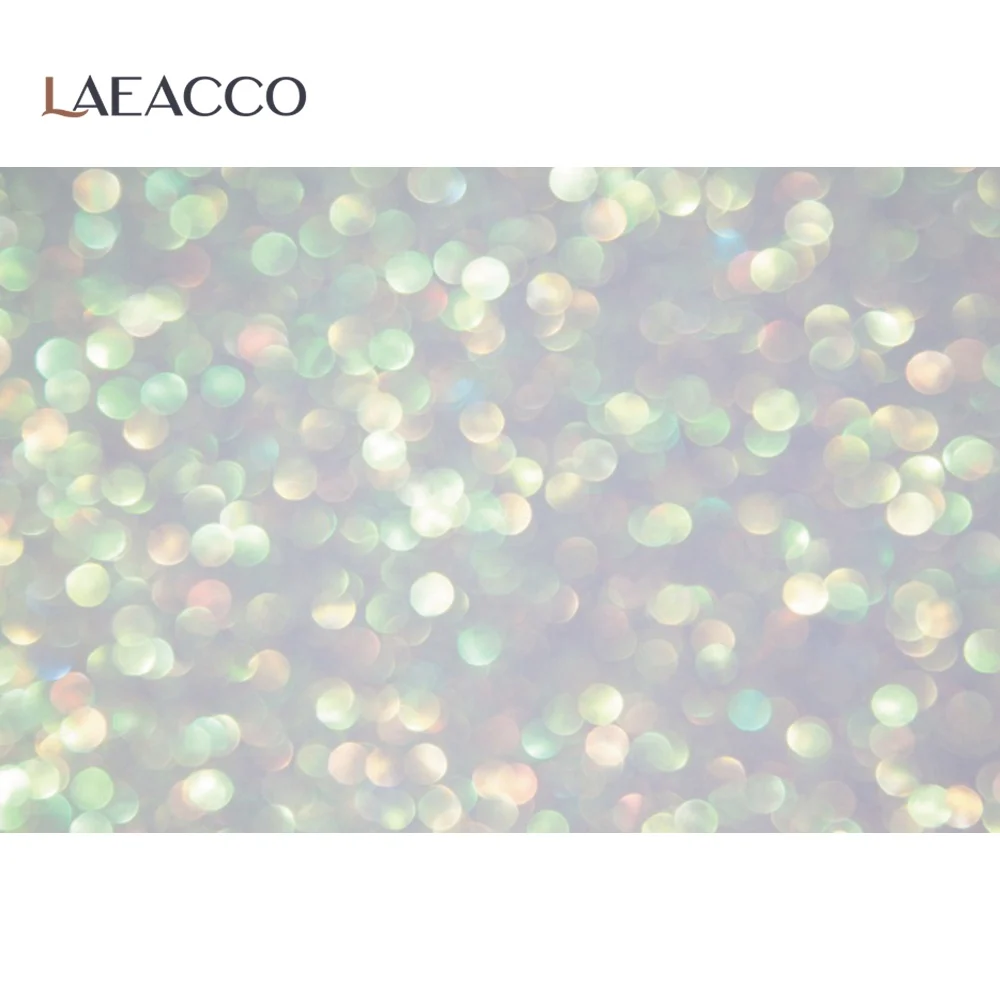 

Laeacco Birthday Wedding Backdrops Fantasy Dreamy Polka Dots Light Bokeh Customized Poster Portrait Photography Backgrounds