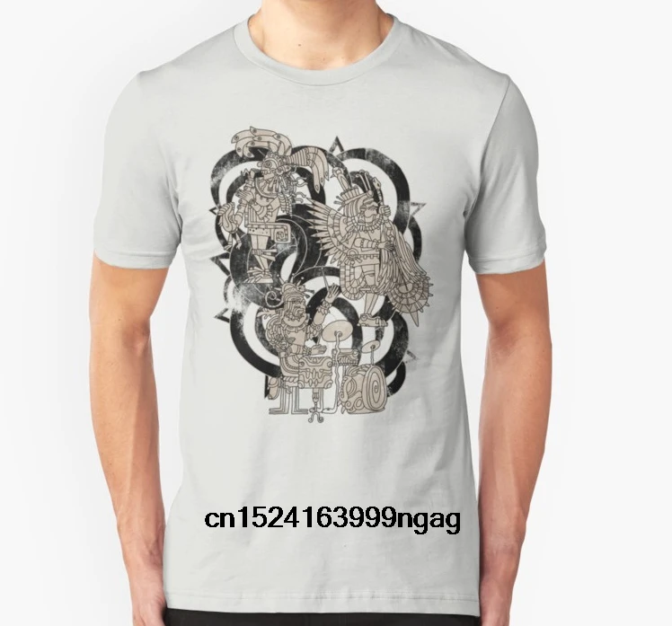

Fashion Cool Men T shirt Women Funny tshirt Ancient Jazztecs Customized Printed T-Shirt
