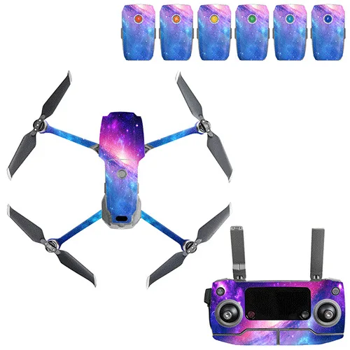 Граффити наклейка Skins Комплект для DJI Mavic 2 Drone Body sticker пустынный камуфляж наклейки аксессуары для кожи Mavic 2 PRO/Zoom