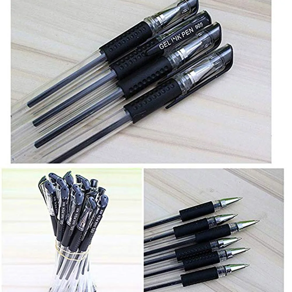 

Stationery Carbon Pen 0.5mm Gel Ink Rollerball Pens Students School Supplies PUO88