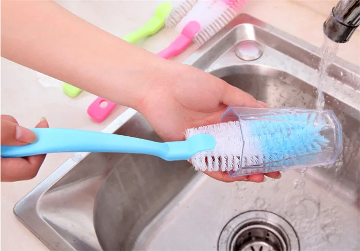 Многофункциональная щетка с длинной ручкой для чашки в горшке чая термос