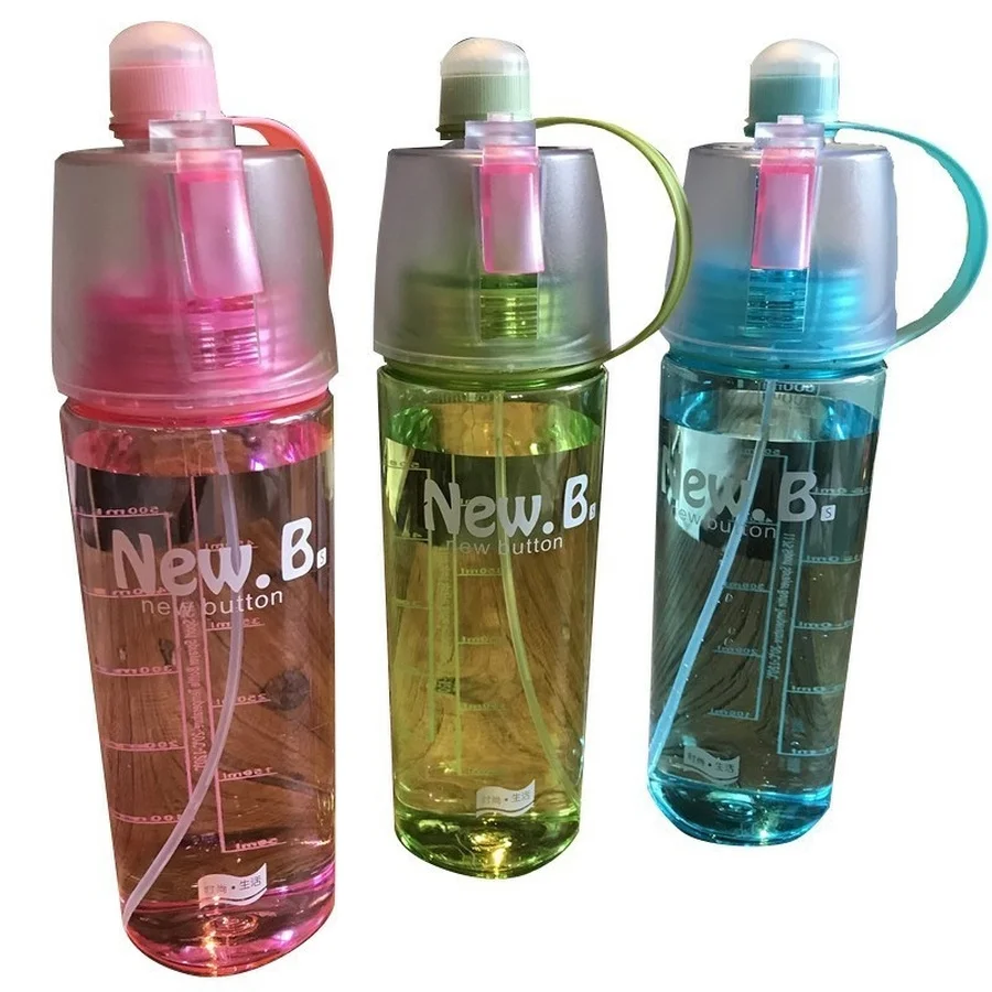 Прозрачная бутылка для воды креативная индивидуальная езды на велосипеде