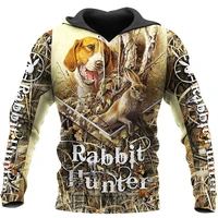 new rabbit and hound collection mens womens street harajuku hip hop sweatshirt 3d printed casual hoodie casual hoodie