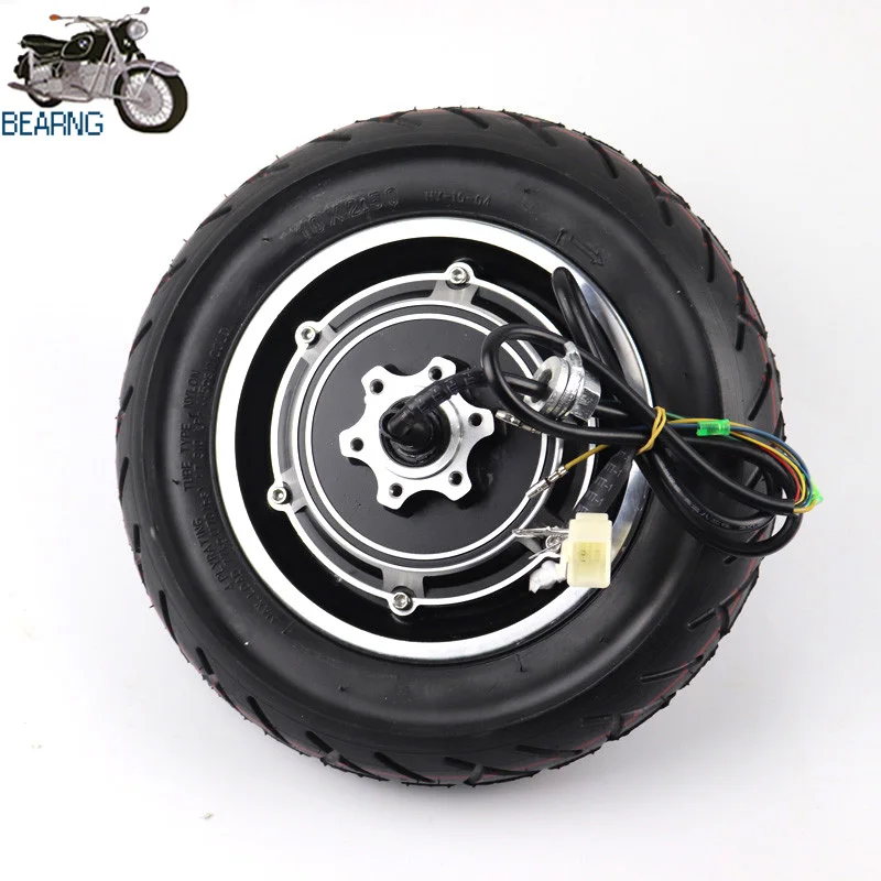8 &quot10&quot электродвигатель скутера бесщеточный Барабанный тормоз дисковый 36 В 48 350