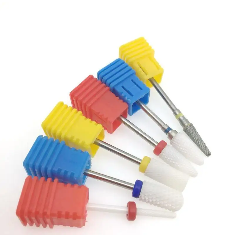 Керамический сверло для ногтей педикюрный аппарат Удаляет мозоли инструменты