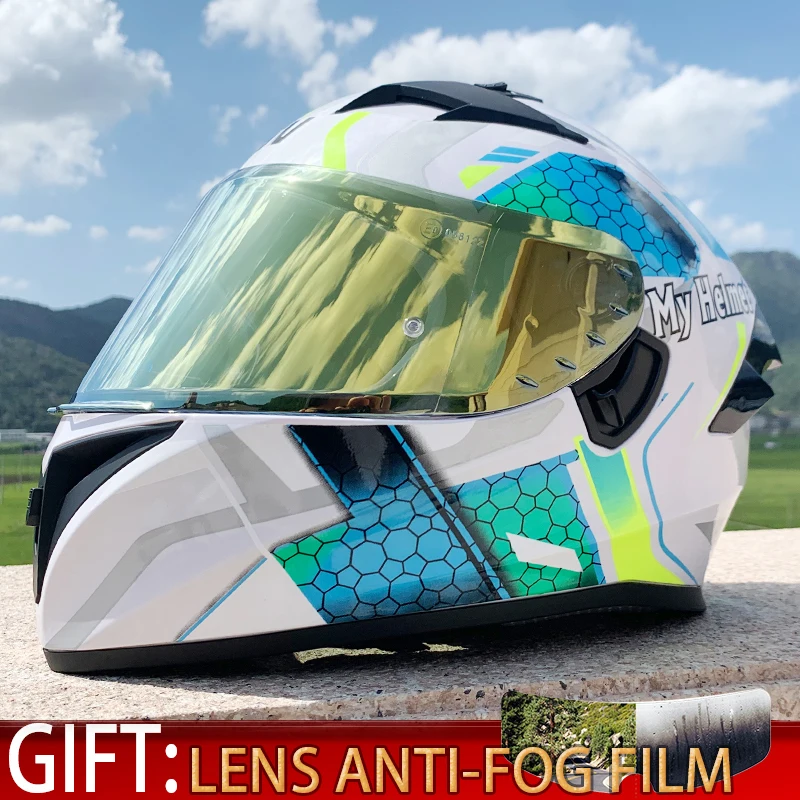 

Modular motorcycle helmet flip full face racing helmet cascos para moto double lens can be equipped with Bluetooth capacete DOT
