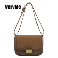 VeryMe 2020 Leather Shoulder Lady Bags Casual Daily Shopping Womens Hand Bags Square Female Crossbody Pack Matte Borse Da Donna