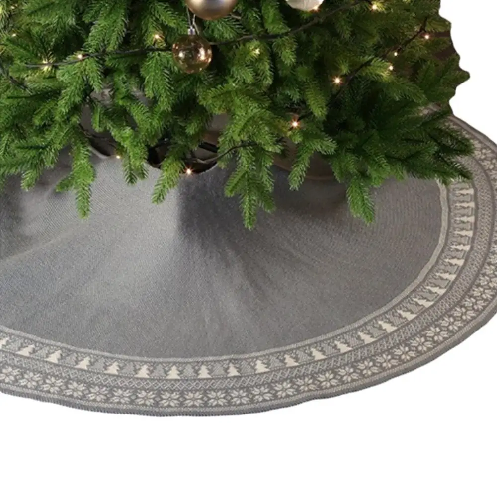 

2020 Christmas Retro Snow Tree Skirt Creative Ornament Bottom Decoration Festival Scene Matching Bottom Decorative Cloth