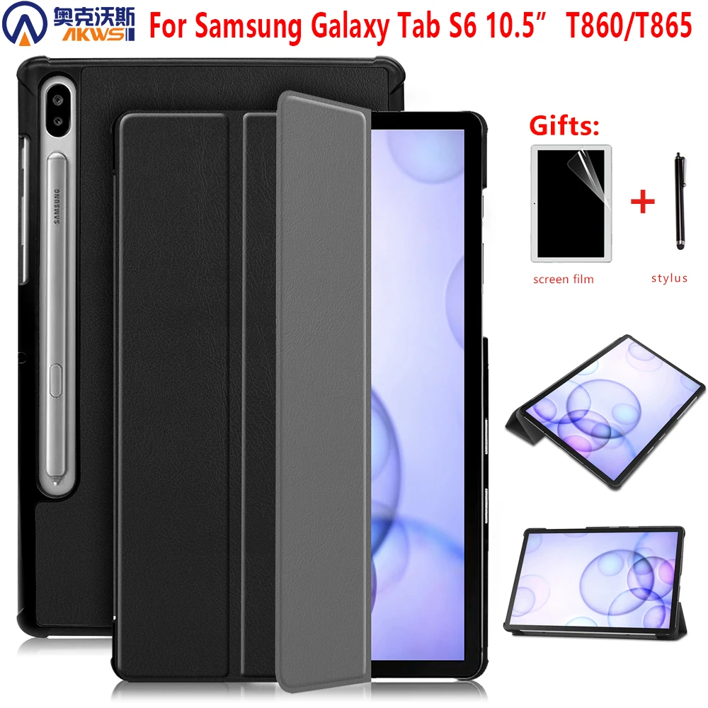 Чехол для samsung Galaxy Tab S6 10,5 SM-T860 SM-T865 10," планшет смарт-подставка чехол для Galaxy Tab S6 10,5 чехол