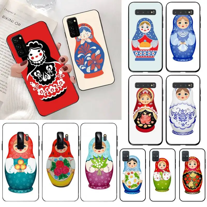 

Cute Russian Dolls Matryoshka Customer High Quality Phone Case for Samsung S20 plus Ultra S6 S7 edge S8 S9 plus S10 5G lite 2020