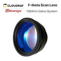 ultrarayc f theta lens 1064nm focus lens laser focal length 63 420mm scan field 50%c3%9750 300%c3%97300 for yag fiber laser galvo system