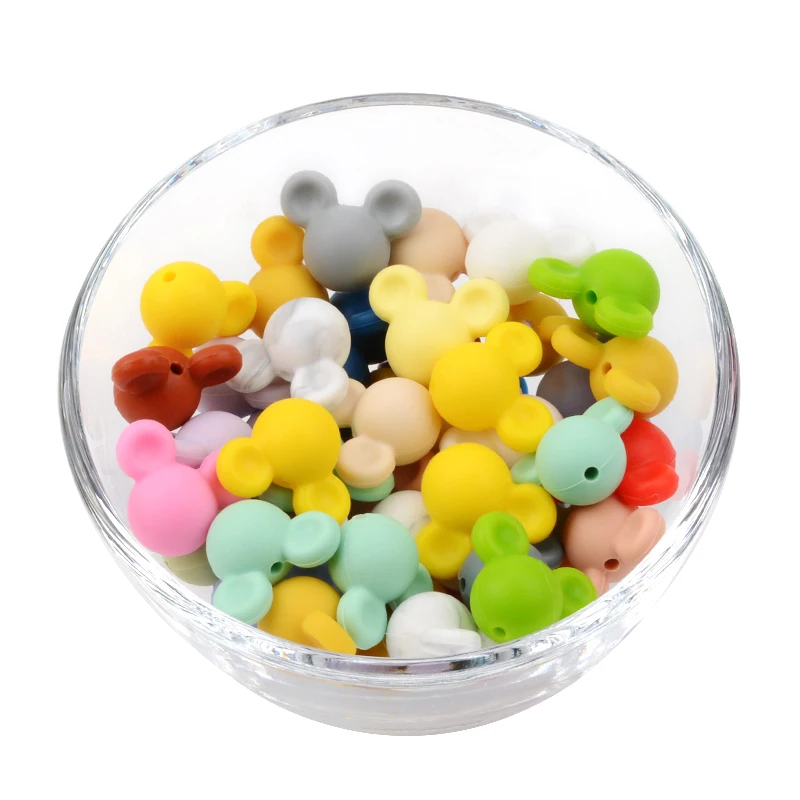 Силиконовые Прорезыватели LOFCA в форме животных держатель для соски животного не