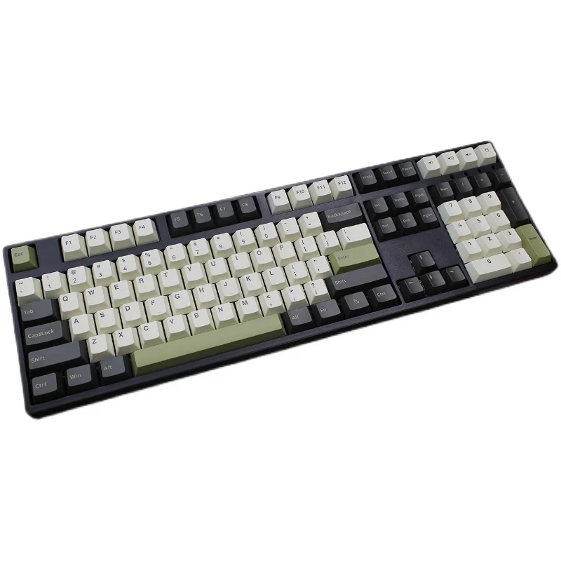 

1 Set Olive Color Design PBT Double Shot Key Caps For MX Switch Mechanical Keyboard Cherry Profile Key Cap