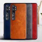 Чехол для Xiaomi Mi Note 10 Pro, роскошный винтажный кожаный чехол для Xiaomi Mi note 10, чехол