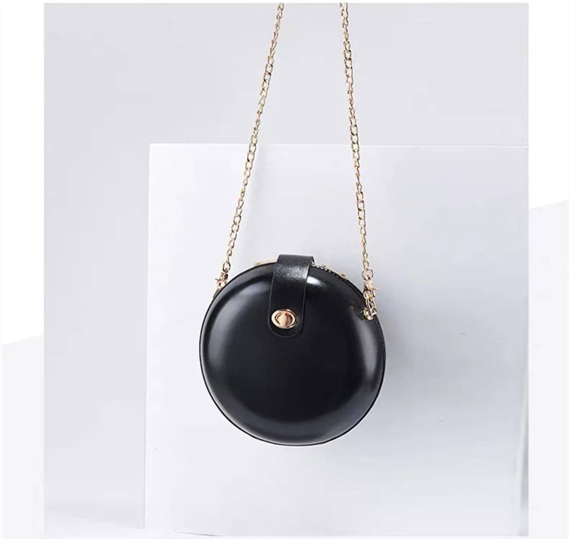 

women's bag daily party women's messenger bag solid color one shoulder chain PU bag