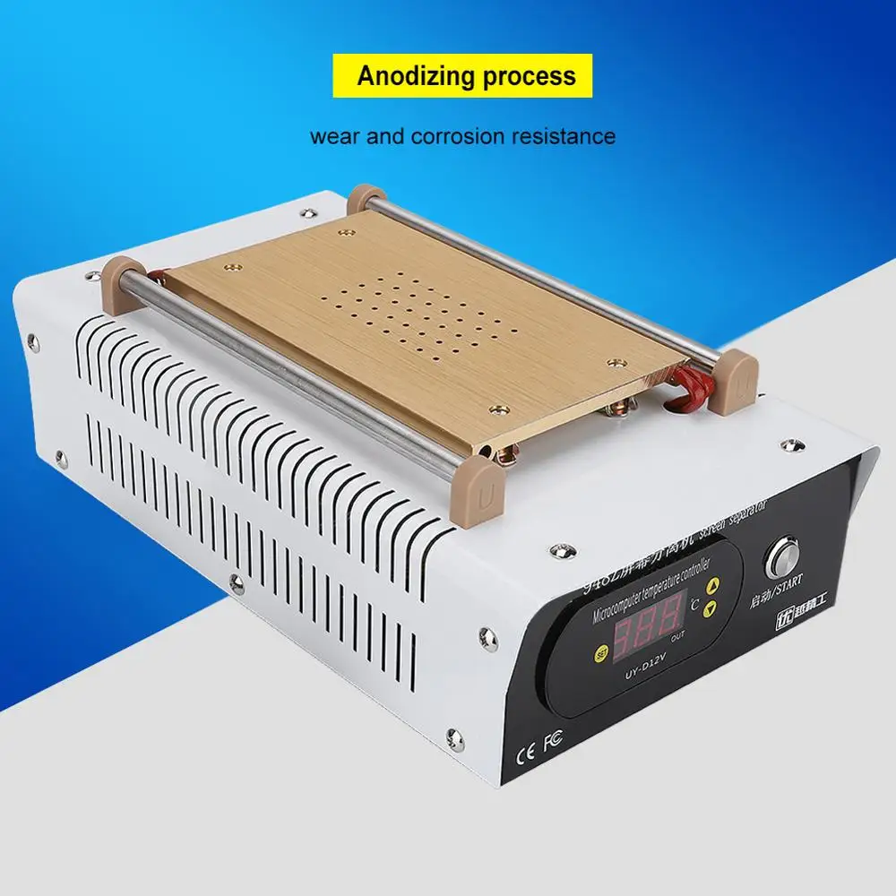 Аппарат для ремонта телефонов 8-дюймовый ЖК-экран встроенный насос вакуумный