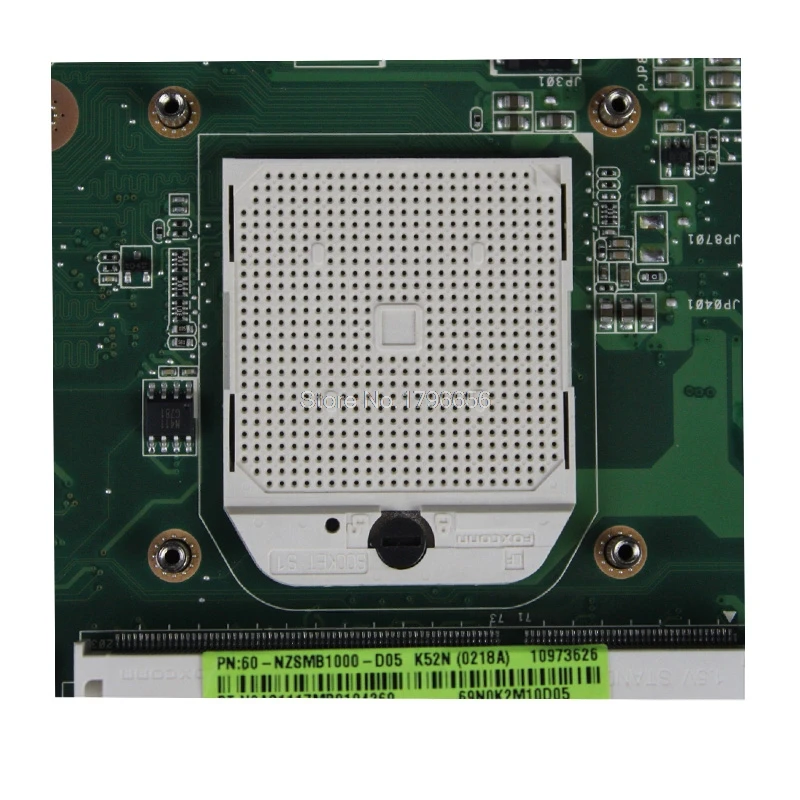 

K52N Motherboard REV:2.1 for ASUS X52N K52N K52D laptop Motherboard K52N Mainboard K52N Motherboard test 100% ok