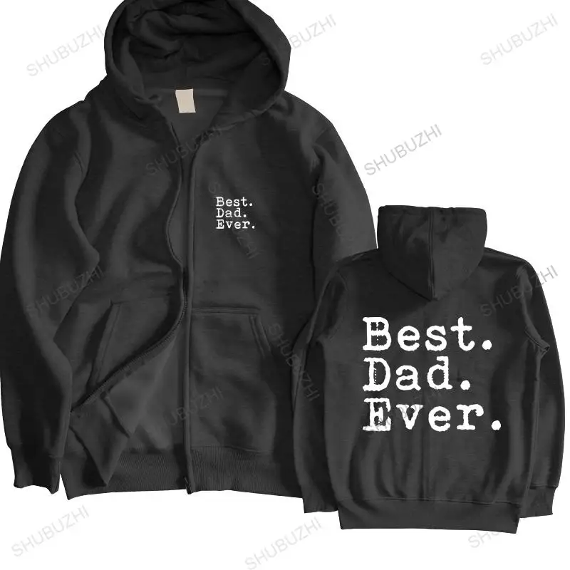 

Мужская Осенняя толстовка, черная толстовка с капюшоном Best Dad Ever hoodys, Мужская забавная Толстовка на День отца, праздничный подарок для папы, ...