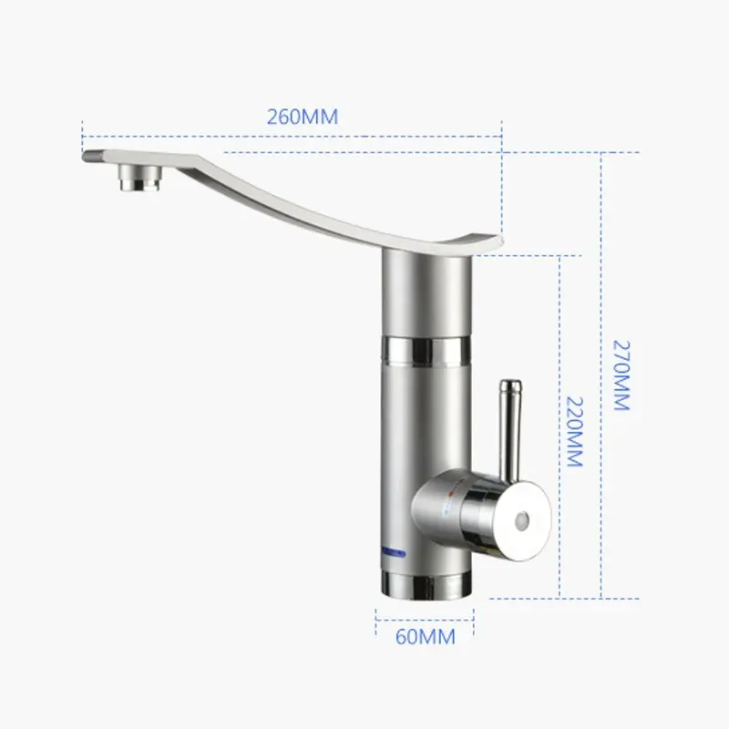 

Home 3000W Instant Electric Faucet Hot Water Electric Water Heaters Under Inflow/Side Water Without Leakage Protection