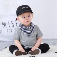 new summer infant cotton sweat absorbent soft short sleeved t shirt 6 36m baby boys thin comfortable outing clothes