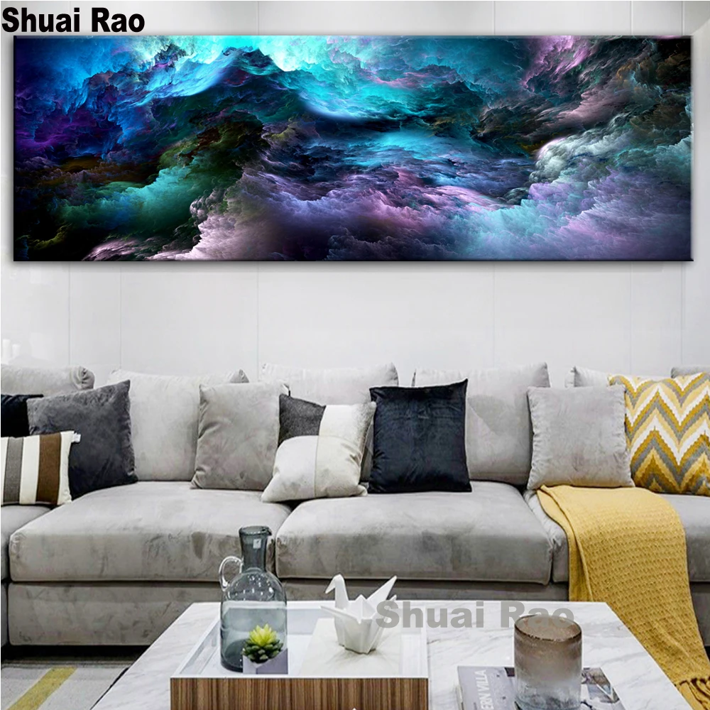 

Большая алмазная живопись, абстрактный узор, вышивка крестиком, Алмазная мозаика, Новое поступление, полноразмерный домашний декор