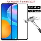 9d закаленное стекло для защиты экрана для huawei p smart 2021, чехол для huawey hawawi psmart2021, защитный чехол для телефона 360