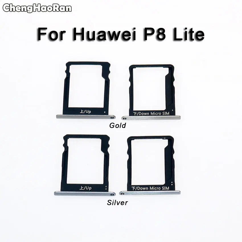 ChengHaoRan для Huawei P8/P8 Lite/P8 P9 Lite 2017/Honor 8 держатель SIM-карты и слот карты Micro SD адаптер